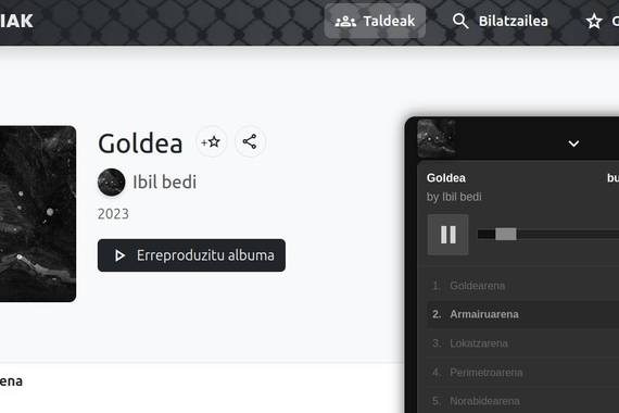 Musikariak.eus: Spotifyri boikota egiten dieten euskal artisten ideia berri bikaina