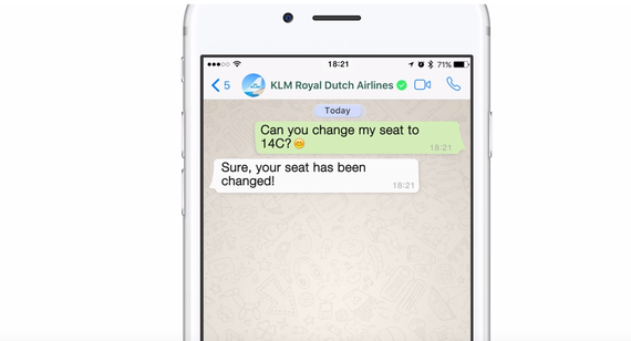 WhatsApp-ek zerbitzu berria iragarri du enpresentzat