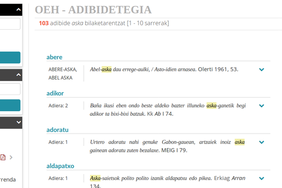 Orotariko Euskal Hiztegia eguneratua Euskaltzaindiaren mendeurrenean