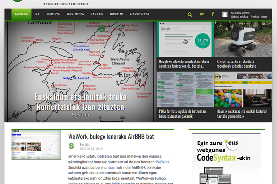 EAEko euskarazko hedabide digitalentzako laguntza deialdia