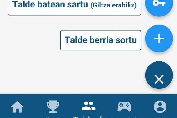 Taldeetako lehia bizitzen ari da Egunean Behin jokoan, kasu batzuetan baita sariekin ere