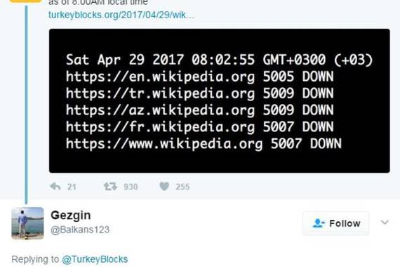 Wikilariek Espainiako mozal lege digitalaren aurrekari turkiarrak salatu dituzte