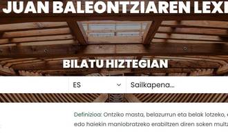 baleo hiztegia