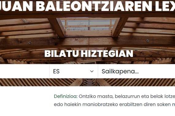 San Juan baleontziaren lexikoa: itsas hiztegi bat