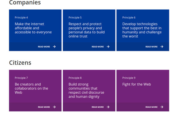 Sarerako Kontratua, Tim Berners-Leek denoi proposatzen dizkigun egitekoak