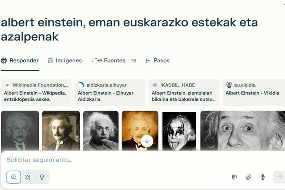 Perplexity eta Google AA bilaketen aroan