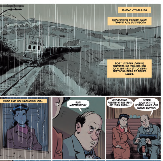 'Benita eta Euria' komikia