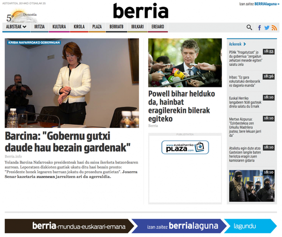 Berria puntu info, beta bertsioa