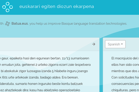 Batua.eus itzultzaile automatikoa garatu dute