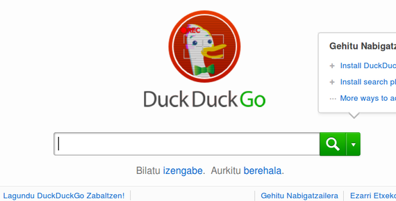 Zelan bilatu Interneten, modu anonimoan