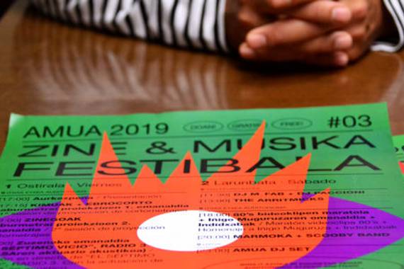 Amua zine eta musika festibalean, Iñigo Muguruza gogoan