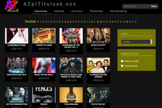 Azpitituluak.eus-ek berrituta jarraituko du