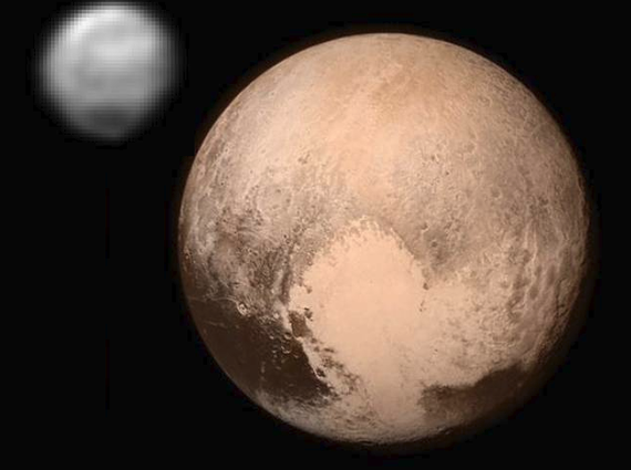 New Horizons zundaren irudiak eta informazioa Plutondik