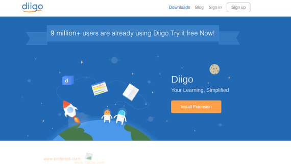 Del.icio.us itxi dutenez, hemen Diigora pasatzeko urratsak