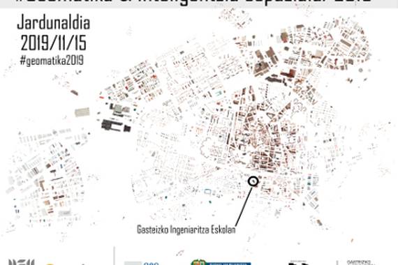 Geomatika eta Inteligentzia Espazialari buruzko jardunaldia Gasteizen