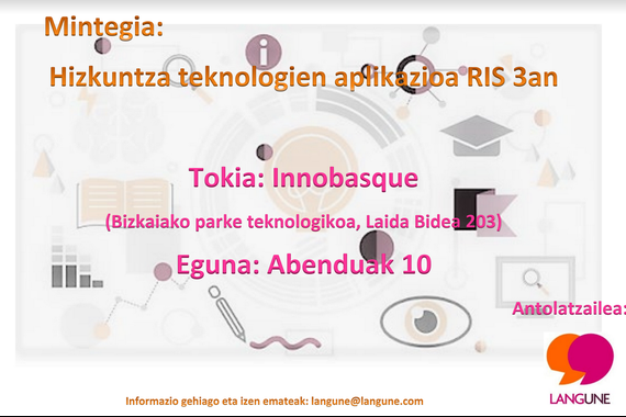 Hizkuntza teknologien aplikazioa industria aurreratuetan (Mintegia Zamudion)