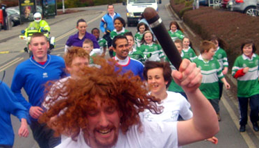 Abian da gaeliko irlandarraren aldeko Korrika