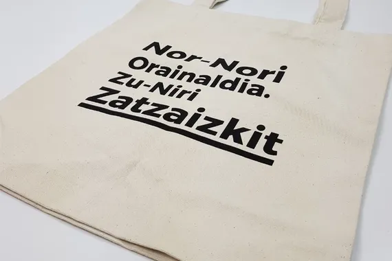 Euskaraz behar duzun aditz bakarra 'zatzaizkit' baldin bada...