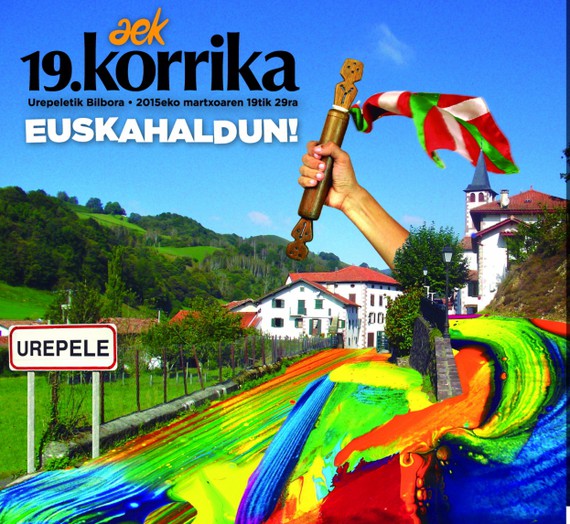 Korrikaren hasiera: Martxoaren 19an denok Urepelera!