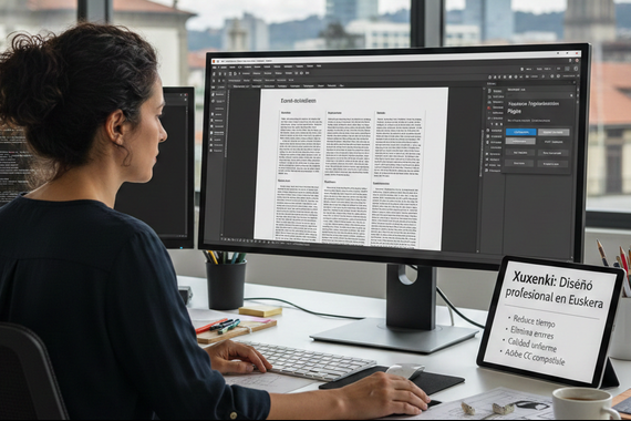 Xuxenki: euskarazko hitz-mozketarako doako InDesign plugina