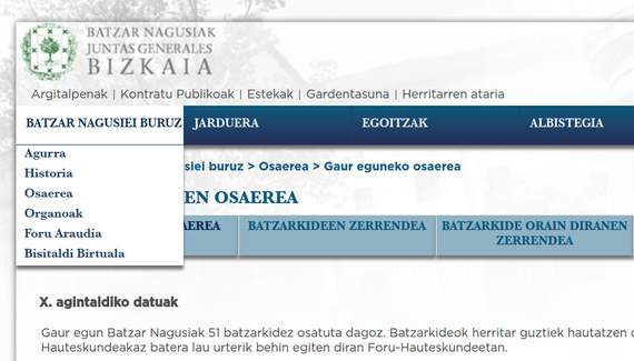 EIZIEk uste du Bizkaiko Batzar Nagusiek euskara batua lehenetsi beharko luketela