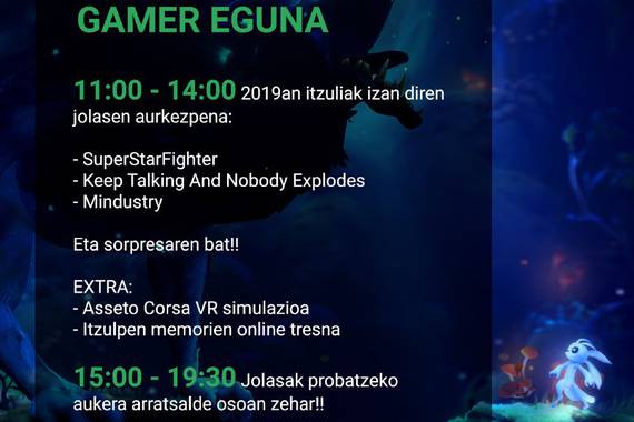 Gamer Egun interesgarria Durangoko Azokan