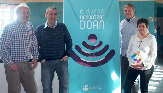 “Euskara denontzat doan” kanpainari ekin dio Kontseiluak.