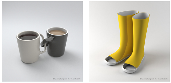 Katerina Kampraniren diseinu maltzurrak, objektu deserosoak