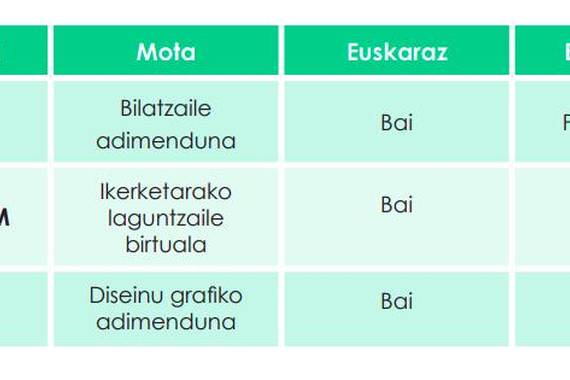 Euskaraz dakiten AA batzuk, txatetatik haratago erabiltzeko hezkuntzan