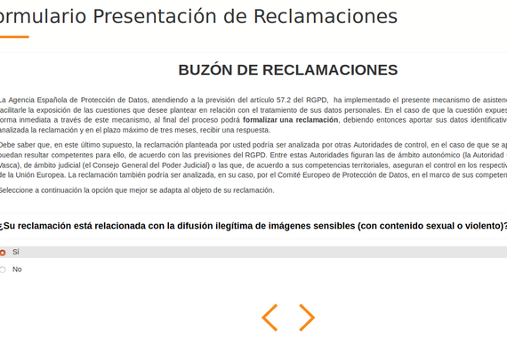Erreklamatzeko bide bat, baimenik gabe zure irudi desegokiak zabaldu badira sarean