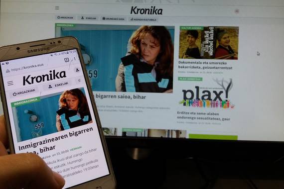 Kronika.eus, Urumea bailarako Interneteko albistegia, eguneratu dute