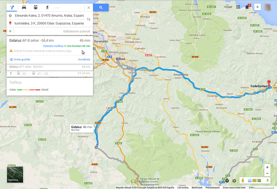 Google maps berria probatzeko aukera dago iada