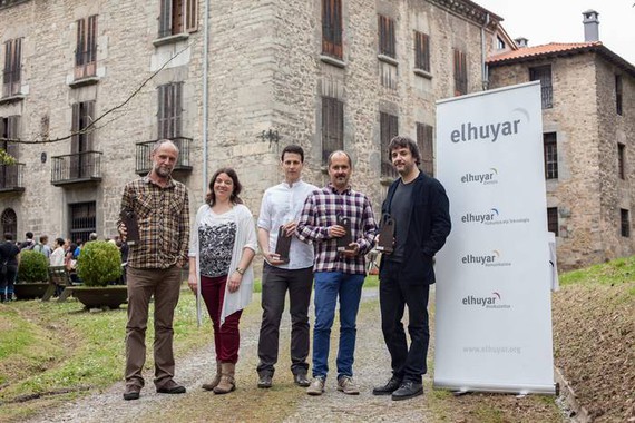 2013ko CAF-Elhuyar sariak banatu ziren atzo Bergaran