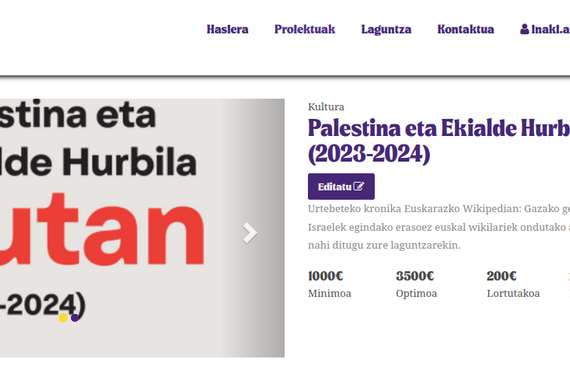 Wikiliburua: Palestina eta Ekialde Hurbila sutan (2023-2024)