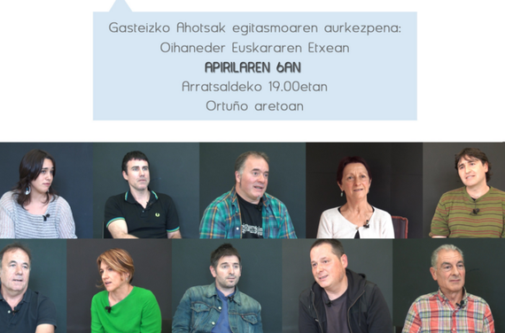 "Gasteizko Ahotsak" proiektuaren aurkezpena, bihar 19.00 Oihanederren (Gasteiz)