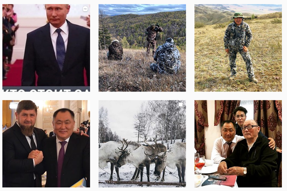 Errusiako politikarien Instagram-eko mundu zoragarria