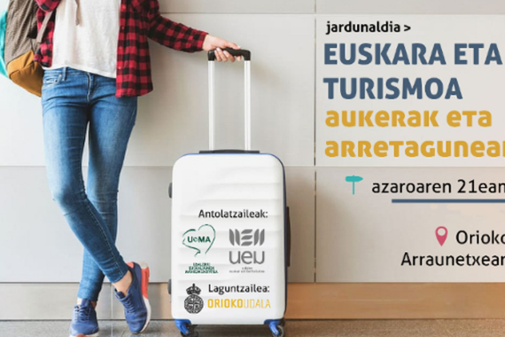 Euskaragatik interesa duen "turista jasangarria", jardunaldi bateko ardatz