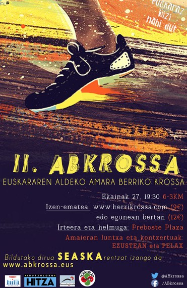 Ekainaren 27an Euskararen aldeko ABkrossa Donostian