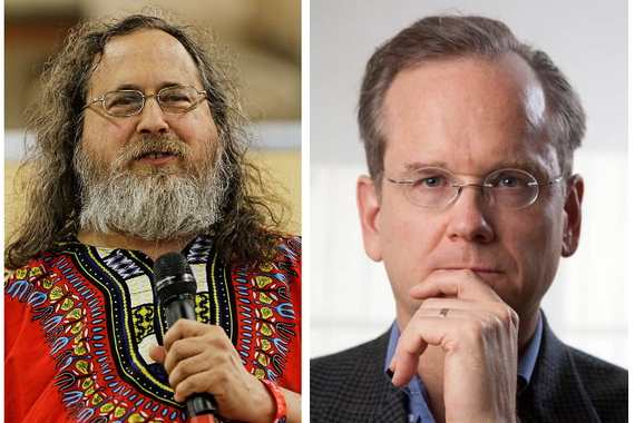 Stallman eta Lessig: ideia libertario labainkorrak