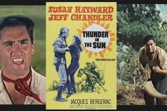 Xistera-borroka Bartzelonan, Thunder in the Sun filmean bezalaxe