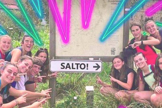 Gazteentzako Salto! udalekuak antolatu ditu UEMAk