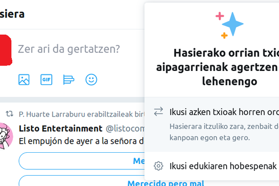 Twitterrek beti ordena kronologikoa erakusteko plugin bat