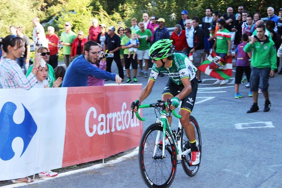 Amets Txurruka txirrindulariaren agurra