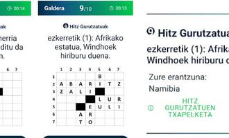 hitz gurutzatuak egunean behin hitz gurutzatuak egunean behin