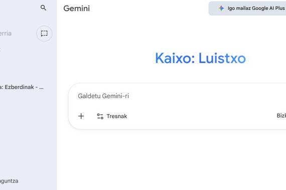 Gemini 3 aurkeztu du Googlek eta euskaraz dago