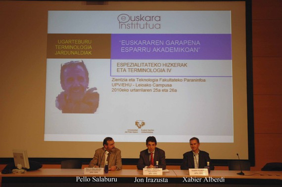 Ugarteburu Terminologia Jardunaldiak (V)